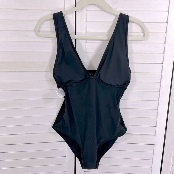 Jones NY Swimsuit One Piece Size Medium Black - Picture 9 of 14